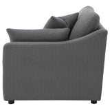 Hobson Upholstered RAF Chair Charcoal