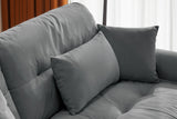CLOUDIES 173" 4 Seater Sofa with 2 Ottomans