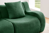 ROMA 115.3" 3-Seater Sofa with 3 Ottomans