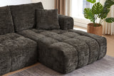 ELARA 108" Chenille Right Chaise Sofa
