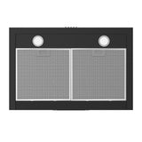 CIARRA 30 Inch Wall Mount Range Hood Black Stove Hood with 3-speed Extraction CAB75206P-OW