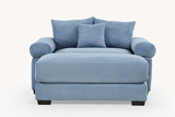 DESEO 54" Chair with 1 Ottoman