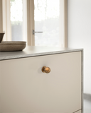 DESIGN1038 Matte Black Cabinet Knobs | Solid Metal Drawer Knobs for Cabinets