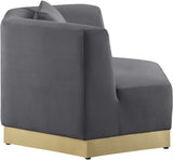 Marquis Velvet Chair - Cozy Contemporary Design with Plush Pillows and Stylish Gold Base for Living Rooms