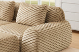 LAURENT 146" 4-Seater Sofa with 1 Ottoman