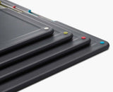 Folio™ Steel 4-piece Chopping Board Set With Stainless-Steel Case