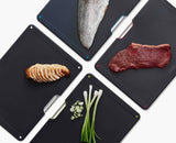 Folio™ Steel 4-piece Chopping Board Set With Stainless-Steel Case