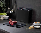 Folio™ Steel 4-piece Chopping Board Set With Black Stainless-Steel Case