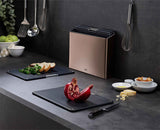 Folio™ Steel 4-piece Chopping Board Set With Rose Gold Stainless-Steel Case