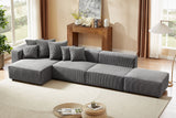 LUNOR 155" 4-Seaters Sectional