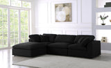 Serene Modular Sectional Sofa for Ultimate Comfort - Soft Linen Texture with Overstuffed Cushions