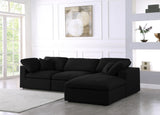 Serene Modular Sectional Sofa for Ultimate Comfort - Soft Linen Texture with Overstuffed Cushions