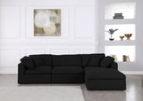 Serene Modular Sectional Sofa for Ultimate Comfort - Soft Linen Texture with Overstuffed Cushions