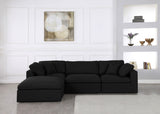 Serene Modular Sectional Sofa for Ultimate Comfort - Soft Linen Texture with Overstuffed Cushions