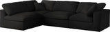 Serene Modular Sectional Sofa for Ultimate Comfort - Soft Linen Texture with Overstuffed Cushions