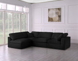Serene Modular Sectional Sofa for Ultimate Comfort - Soft Linen Texture with Overstuffed Cushions