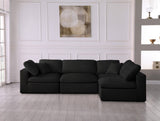 Serene Modular Sectional Sofa for Ultimate Comfort - Soft Linen Texture with Overstuffed Cushions