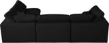 Serene Modular Sectional Sofa for Ultimate Comfort - Soft Linen Texture with Overstuffed Cushions