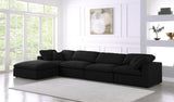 Serene Modular Sectional Sofa for Ultimate Comfort - Soft Linen Texture with Overstuffed Cushions
