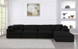 Serene Modular Sectional Sofa for Ultimate Comfort - Soft Linen Texture with Overstuffed Cushions