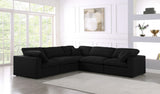 Serene Modular Sectional Sofa for Ultimate Comfort - Soft Linen Texture with Overstuffed Cushions