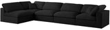 Serene Modular Sectional Sofa for Ultimate Comfort - Soft Linen Texture with Overstuffed Cushions
