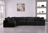 Serene Modular Sectional Sofa for Ultimate Comfort - Soft Linen Texture with Overstuffed Cushions