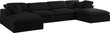 Serene Modular Sectional Sofa for Ultimate Comfort - Soft Linen Texture with Overstuffed Cushions