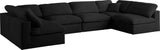 Serene Modular Sectional Sofa for Ultimate Comfort - Soft Linen Texture with Overstuffed Cushions
