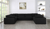 Serene Modular Sectional Sofa for Ultimate Comfort - Soft Linen Texture with Overstuffed Cushions