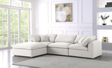 Serene Modular Sectional Sofa: Luxurious Black Linen Fabric & Plush Comfort for Modern Living Spaces
