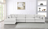 Serene Modular Sectional Sofa: Luxurious Black Linen Fabric & Plush Comfort for Modern Living Spaces