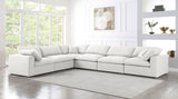 Serene Modular Sectional Sofa: Luxurious Black Linen Fabric & Plush Comfort for Modern Living Spaces