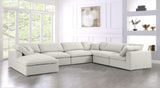 Serene Modular Sectional Sofa: Luxurious Black Linen Fabric & Plush Comfort for Modern Living Spaces