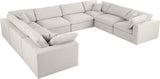 Serene Modular Sectional Sofa: Luxurious Black Linen Fabric & Plush Comfort for Modern Living Spaces