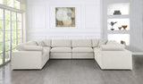 Serene Modular Sectional Sofa: Luxurious Black Linen Fabric & Plush Comfort for Modern Living Spaces