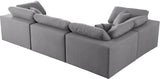 Serene Modular Sectional – Cozy Cloud-Like Comfort with Overstuffed Cushions for Ultimate Relaxation