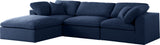 Serene Modular Sectional Sofa in Soft Black Linen - Cloud-Like Comfort with Customizable Design