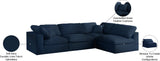 Serene Modular Sectional Sofa in Soft Black Linen - Cloud-Like Comfort with Customizable Design