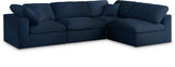 Serene Modular Sectional Sofa in Soft Black Linen - Cloud-Like Comfort with Customizable Design