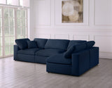 Serene Modular Sectional Sofa in Soft Black Linen - Cloud-Like Comfort with Customizable Design