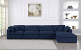 Serene Modular Sectional Sofa in Soft Black Linen - Cloud-Like Comfort with Customizable Design