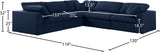 Serene Modular Sectional Sofa in Soft Black Linen - Cloud-Like Comfort with Customizable Design