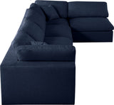 Serene Modular Sectional Sofa in Soft Black Linen - Cloud-Like Comfort with Customizable Design