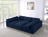 Serene Modular Sectional Sofa in Soft Black Linen - Cloud-Like Comfort with Customizable Design