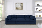 Serene Modular Sectional Sofa in Soft Black Linen - Cloud-Like Comfort with Customizable Design
