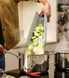 Chop2Pot™ Plus Blue Folding Chopping Board
