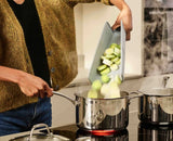 Chop2Pot™ Plus Blue Folding Chopping Board