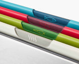 Folio™ Icon Steel 4-piece Multicolour Chopping Board Set