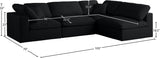 Plush Modular Sectional Sofa - Cloud-Like Comfort with Soft Down Feather Cushions for Ultimate Relaxation